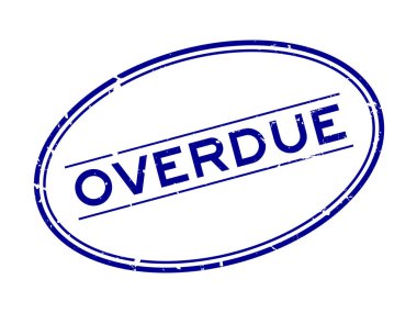 Beyaz arka planda mavi grunge sözcüğü oval lastik mühür damgası