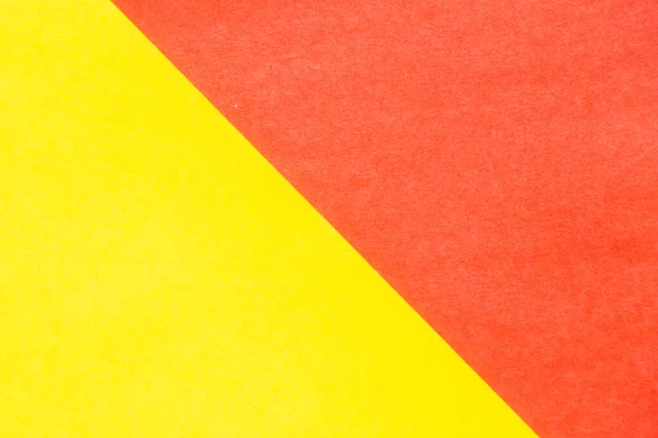 Streszczenie Czerwony Żółty Kolor Papier Teksturowane Tło Miejsca Kopiowania Projektowania — Zdjęcie stockowe