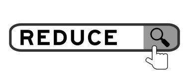 Beyaz arkaplan üzerindeki büyüteç simgesi ile sözcük olarak arama paneli azalt