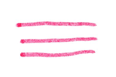 Beyaz kağıt arkaplanda kare çizgi fırçası olarak kırmızı renk suluboya el çizimi 