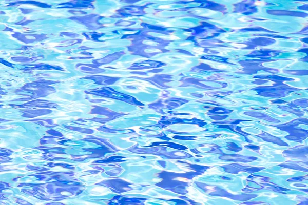 Ripple Víz Medence Kék Csempe Padló Háttér — Stock Fotó