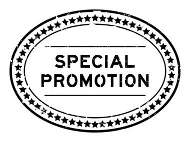 Grunge siyah kelime oval lastik mühür beyaz arka planda