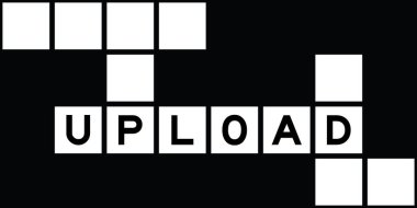 Bulmaca arka planına kelime göndererek alfabe harfi