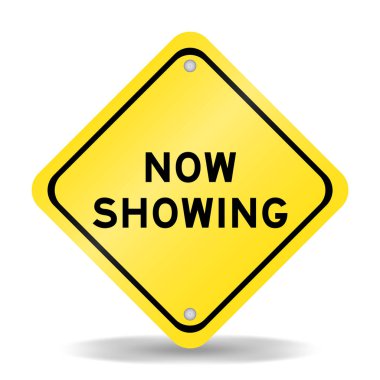 Beyaz arkaplanda gösterilen kelime ile sarı renk taşıma işareti