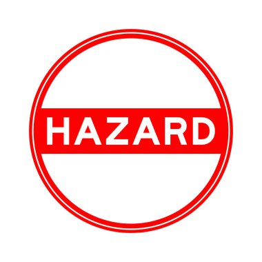 Beyaz arkaplanda kırmızı renkli mühür etiketi