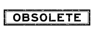 Grunge siyah eski word kare lastik mühür damgası beyaz arka plan üzerinde