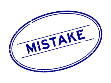 Grunge blue word oval lastik mühür beyaz arka planda