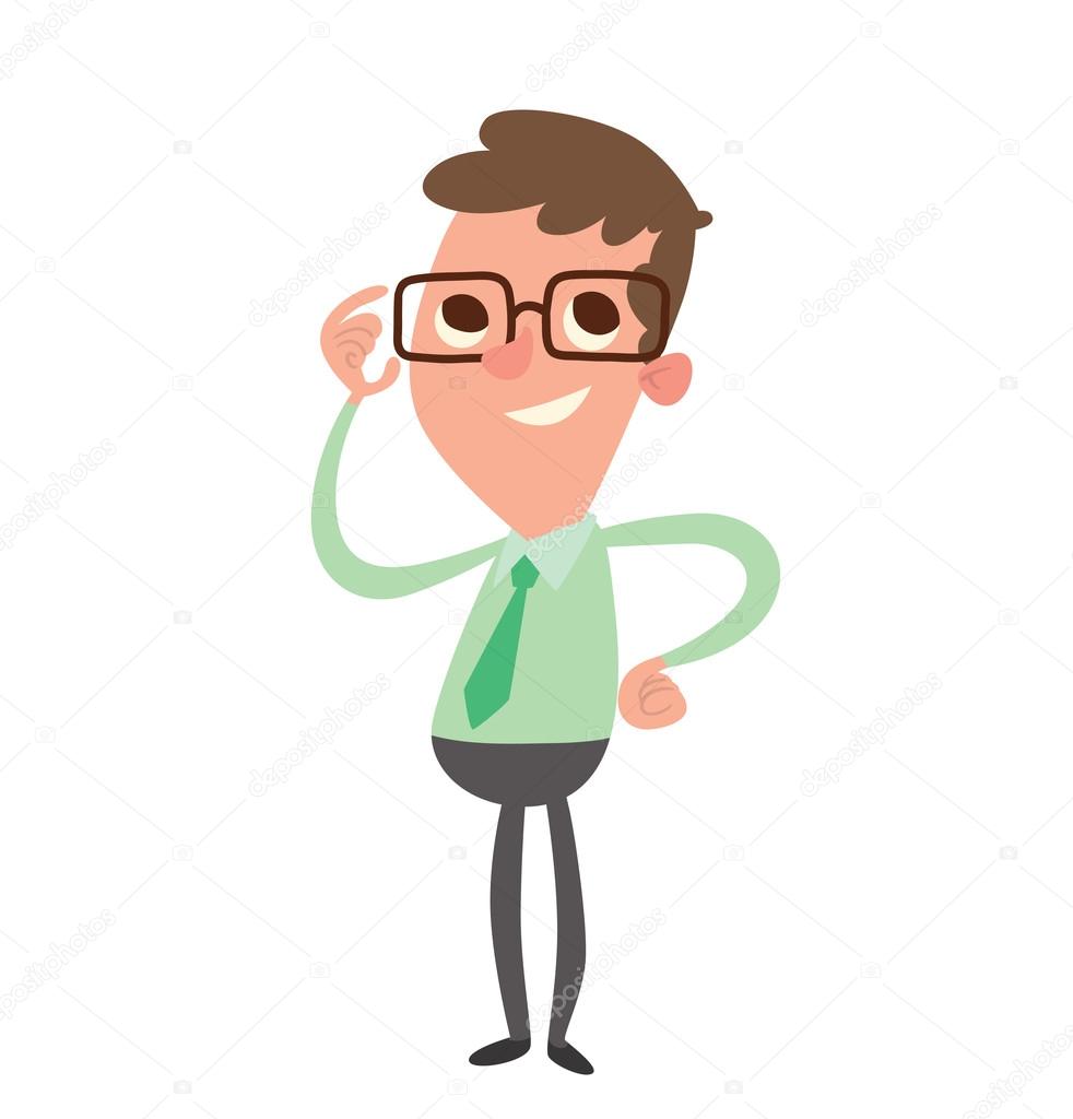 Funny little boy in glasses with brown hair Stock Vector Image by © #115086178 Funny little boy in glasses with brown hair Stock Vector Image by © #115086178