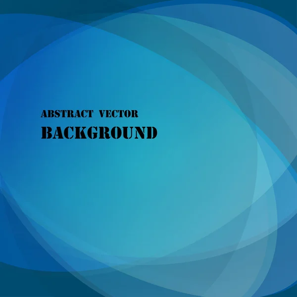 抽象的淡蓝色的向量背景与椭圆和椭圆和文本 — 图库矢量图片