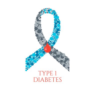 Tip 1 diyabet sembolü