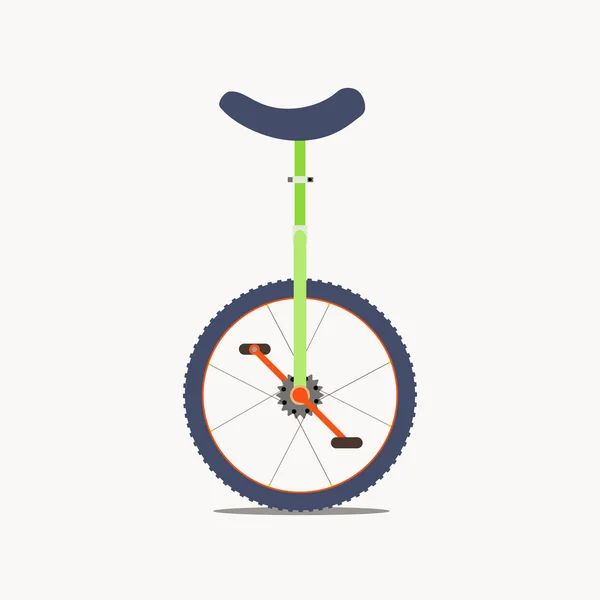 Unicycle vector icon — Stock Vector