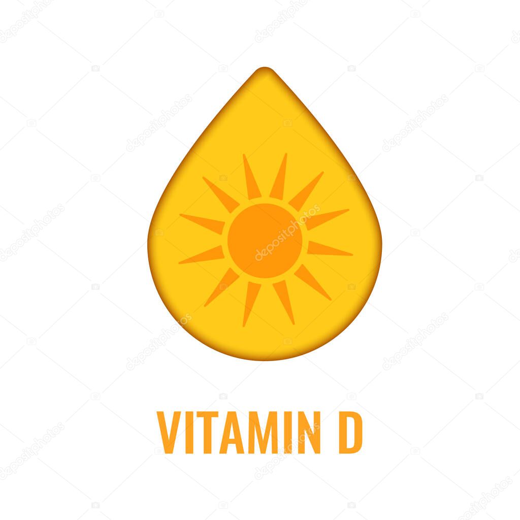 Drop medication supplement for vitamin D deficiency