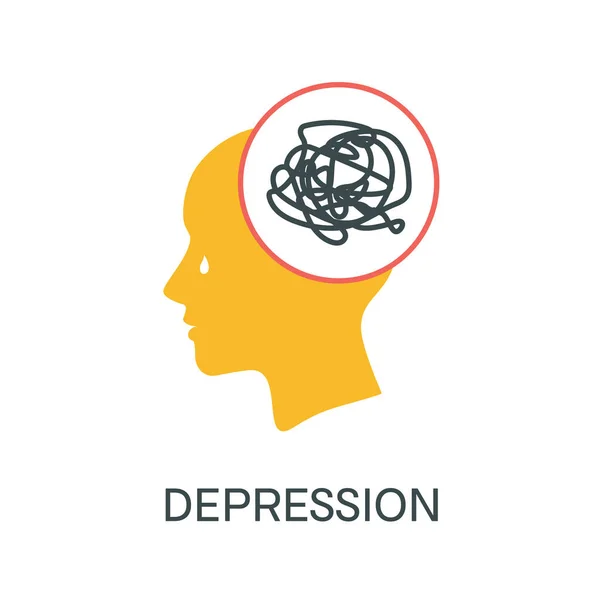 Κλάμα δυστυχισμένη γυναίκα αίσθημα άγχους και κατάθλιψης — Διανυσματικό Αρχείο