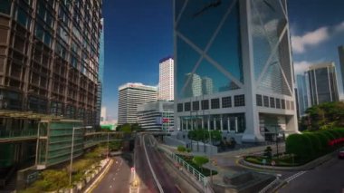 Banka Çin gün ışık blok yaşam 4k zaman atlamalı kimden hong kong