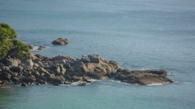 Tayland yaz gün özgürlük ünlü plaj hill sahil panorama hd phuket