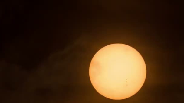 Tailandia atardecer tiempo sol cerrar vista hd phuket — Vídeo de stock