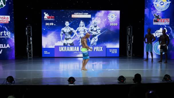 Ukrainska Grand Prix 26.09.2020 UFBF Federetion — Stockvideo