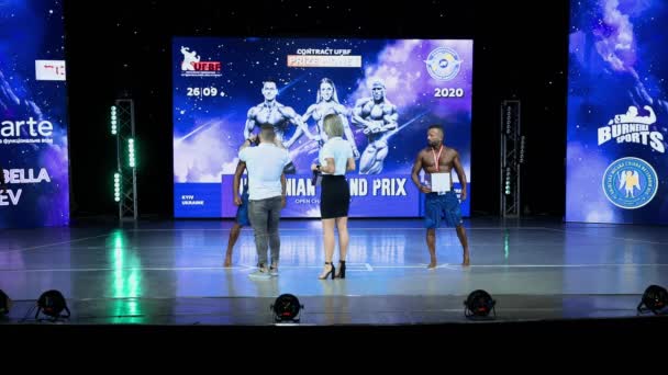 Ukrainska Grand Prix 26.09.2020 UFBF Federetion — Stockvideo