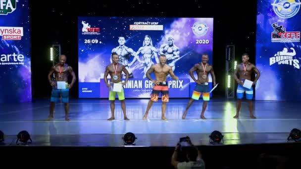 Grand Prix Ukrajiny 26.09.2020 Federetion UFBF — Stock video