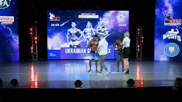 Ukrainska Grand Prix September 26, 2020 UFBF Federetion — Stockvideo