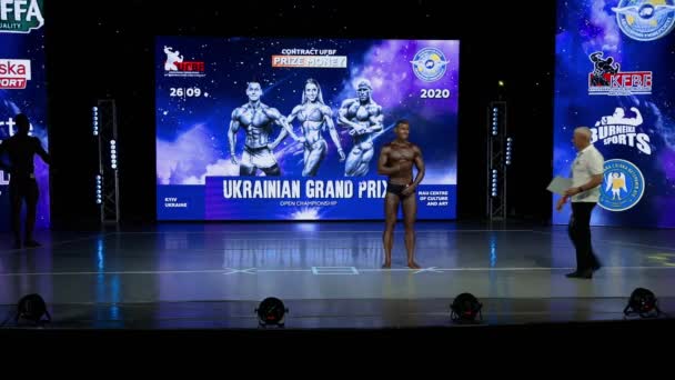 Ukrainska Grand Prix September 26, 2020 UFBF Federetion — Stockvideo