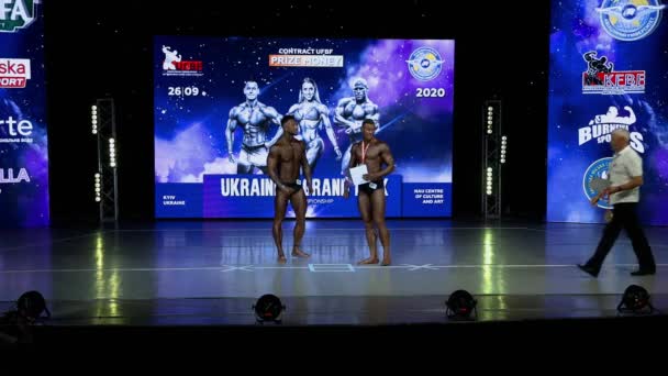 Ukrainska Grand Prix September 26, 2020 UFBF Federetion — Stockvideo