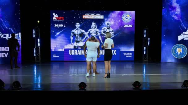 Gran Premio de Ucrania septiembre 26, 2020 UFBF Federetion — Vídeos de Stock