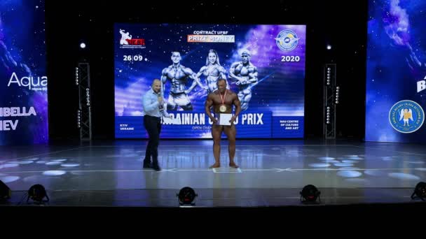 Oekraïense Grand Prix 26 september 2020 UFBF federatie — Stockvideo