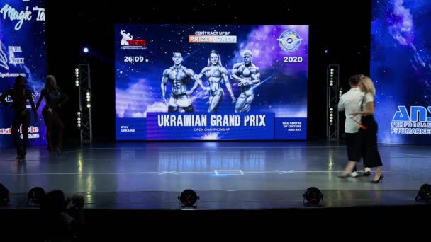 Gran Premio d'Ucraina 26 settembre 2020 UFBF Federetion — Video Stock