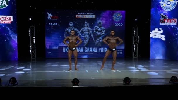 Grand Prix Ukrainy 26 września 2020 Federacja FBF — Wideo stockowe