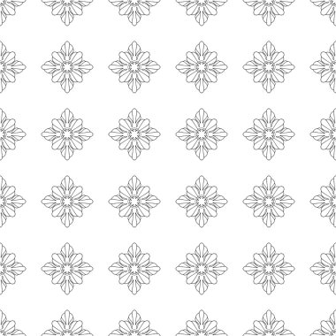 kare rozet seamless modeli