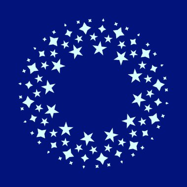 Radyasyon formatında yıldızların soyut tasarımı. Şablon geçmişi için mükemmel. Tebrik kartları web tasarımı projeleri afişler, afişler, el ilanları, kırtasiye malzemeleri, tekstil baskıları ve soyut tasarım unsurları için harika..