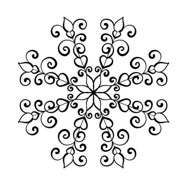 Bu sanat eserinde zarif sarmaşıklar ve kıvrımlı kıvrımlarla karmaşık bir şekilde oluşturulmuş özenle hazırlanmış bir kar tanesi tasarımı var. Kışın özünü yakalar ve Noel ruhunu mevsimlik ideal kılar.