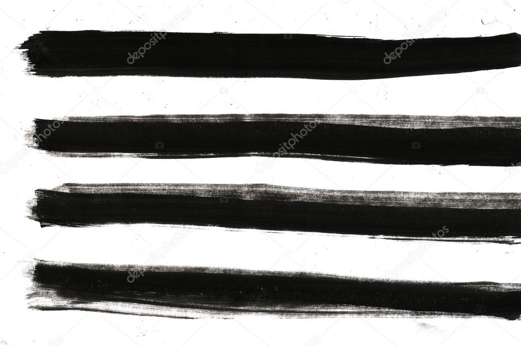 Chinese brush stroke mobius strip