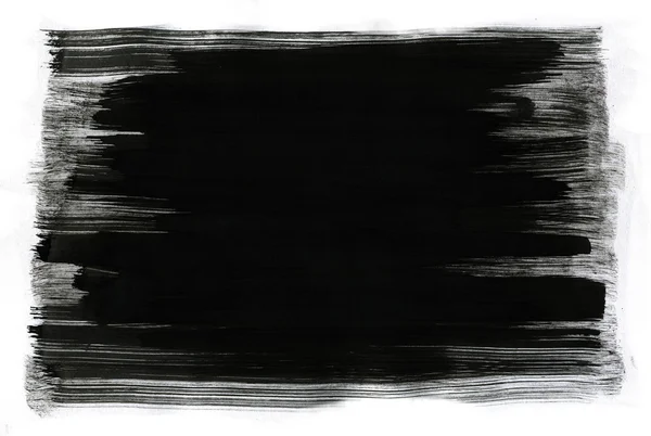 Abstrakcja Czarny atrament plamy. — Zdjęcie stockowe
