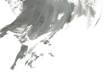 Soyut siyah mürekkep lekesi. Suluboya kağıdına Çin mürekkep arkaplanı. 