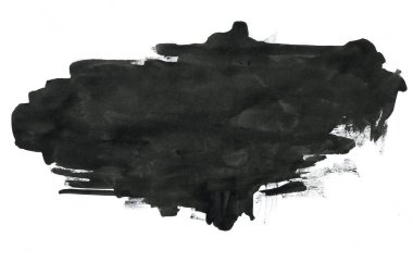 Soyut mürekkep arkaplanı. Mermer tarzı. Beyaz kağıda siyah boya dokusu. Ağ ve oyun tasarımı için duvar kağıdı. Grunge çamur sanatı. Kalem suyunun makro resmi. Koyu Smear