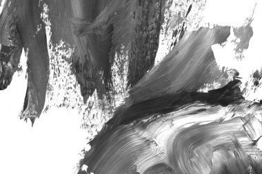 Soyut siyah mürekkep lekesi. Suluboya kağıdına Çin mürekkep arkaplanı. 