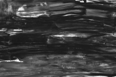 Soyut siyah mürekkep lekesi. Suluboya kağıdına Çin mürekkep arkaplanı. 