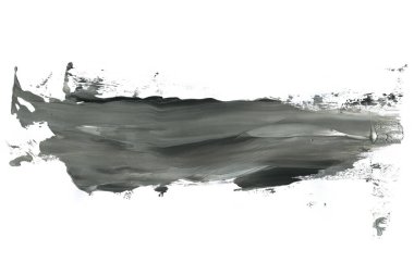 Soyut siyah mürekkep lekesi. Suluboya kağıdına Çin mürekkep arkaplanı. 