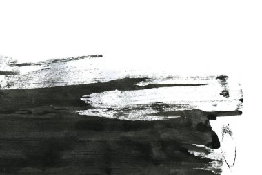 Soyut mürekkep arkaplanı. Mermer tarzı. Beyaz kağıda siyah boya dokusu. Ağ ve oyun tasarımı için duvar kağıdı. Grunge çamur sanatı. Kalem suyunun makro resmi. Koyu Smear