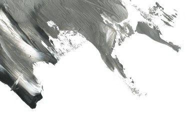 Soyut siyah mürekkep lekesi. Suluboya kağıdına Çin mürekkep arkaplanı. 