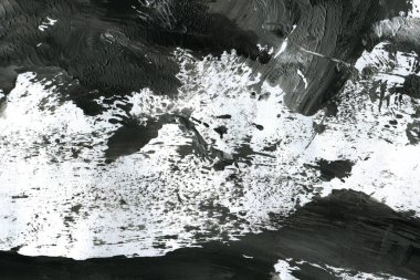 Soyut siyah mürekkep lekesi. Suluboya kağıdına Çin mürekkep arkaplanı. 