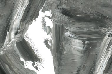 Soyut siyah mürekkep lekesi. Suluboya kağıdına Çin mürekkep arkaplanı. 