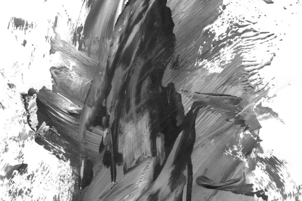 Abstract black ink stain. Chinese ink background on watercolor paper.