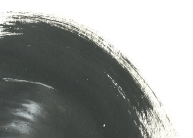 Soyut mürekkep arkaplanı. Mermer tarzı. Siyah ve beyaz boya dokusu. Ağ ve oyun tasarımı için duvar kağıdı. Grunge çamur sanatı. Makro alçı macunu görüntüsü. Boyalı alçının kara lekesi.