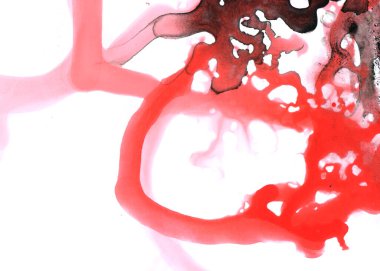 Soyut mürekkep arkaplanı. Mermer tarzı. Beyaz kağıda siyah boya dokusu. Ağ ve oyun tasarımı için duvar kağıdı. Grunge çamur sanatı. Kalem suyunun makro resmi. Koyu Smear