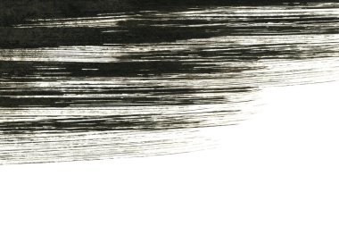 Soyut mürekkep arkaplanı. Mermer tarzı. Beyaz kağıda siyah boya dokusu. Ağ ve oyun tasarımı için duvar kağıdı. Grunge çamur sanatı. Kalem suyunun makro resmi. Koyu Smear