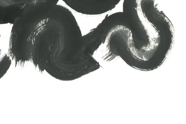 Soyut mürekkep arkaplanı. Mermer tarzı. Siyah ve beyaz boya dokusu. Ağ ve oyun tasarımı için duvar kağıdı. Grunge çamur sanatı. Makro alçı macunu görüntüsü. Boyalı alçının kara lekesi.