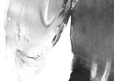 Soyut mürekkep arkaplanı. Mermer tarzı. Siyah ve beyaz boya dokusu. Ağ ve oyun tasarımı için duvar kağıdı. Grunge çamur sanatı. Makro alçı macunu görüntüsü. Boyalı alçının kara lekesi.